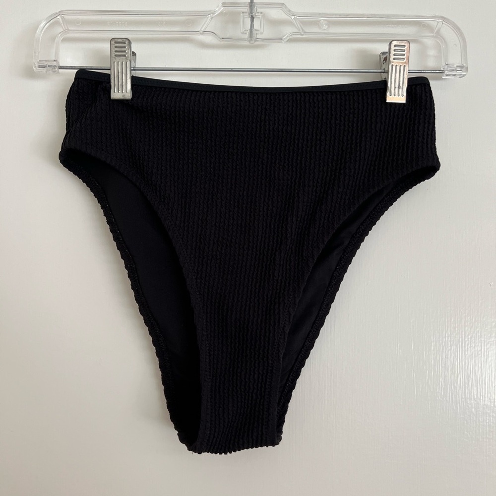 Aerie High Rise ribbed bikini bottom